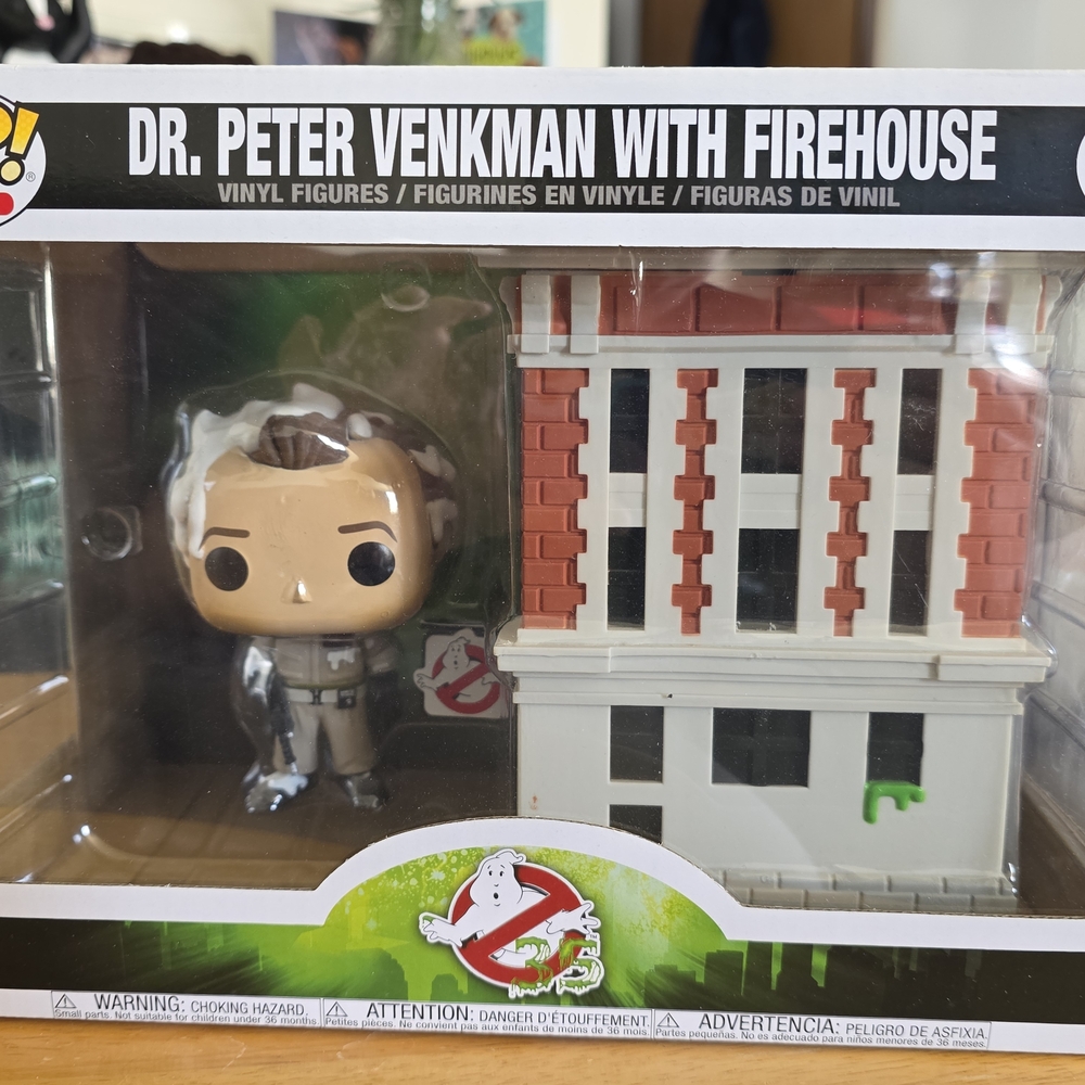 Funko Dr. Peter Venkman and Firehouse Vinyl Set